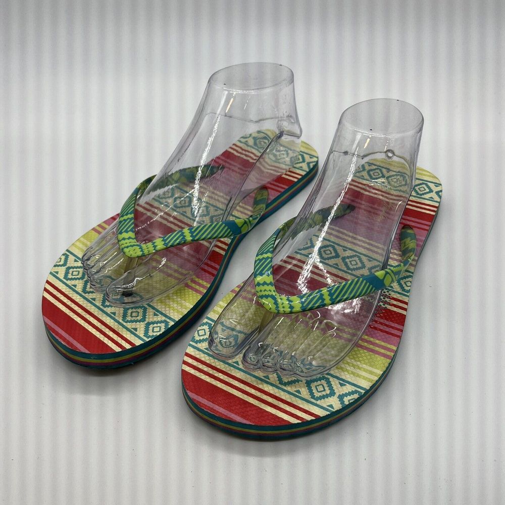 Vera Bradley‎ Flip Flop SERAPE PARADISE, Style# 12697-639m, Women Size 9-10